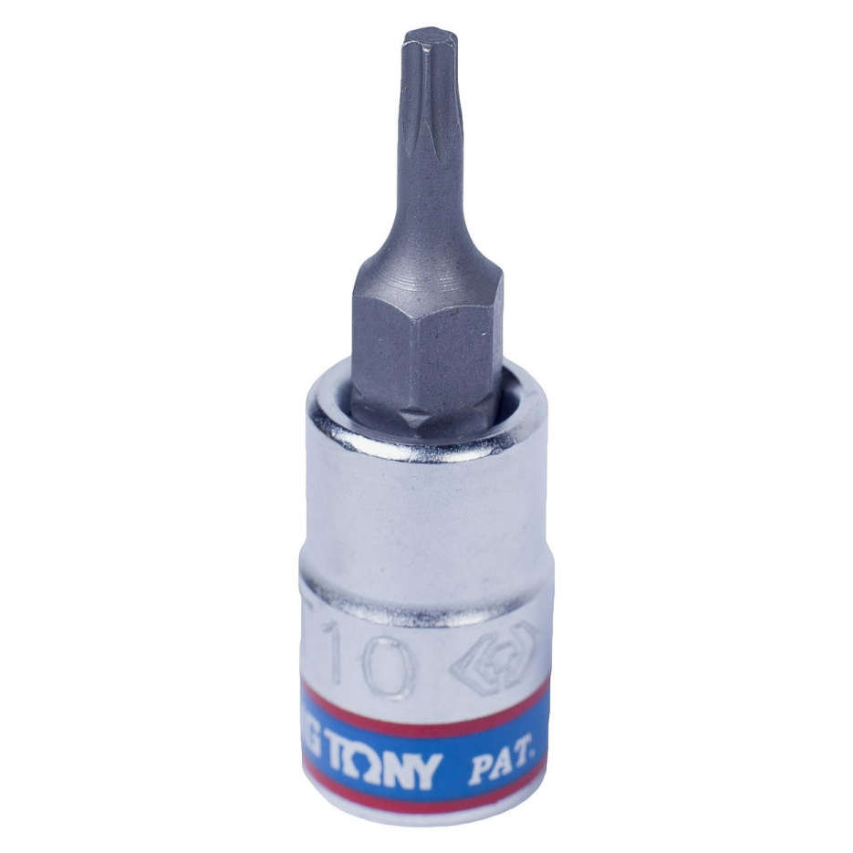 Насадка (бита) торцевая 1/4", Torx T10, L = 37 мм KING TONY 203310